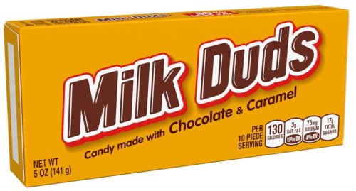 Milk Duds Tejcsokoládés-karamellás drazsé 141g