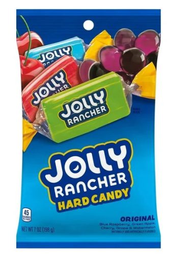 Jolly Rancher Hard Candy Gyümölcsös cukorka 198g