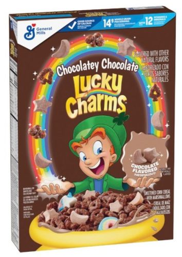 Lucky Charms Chocolate Gabonapehely pillecukorral 300g