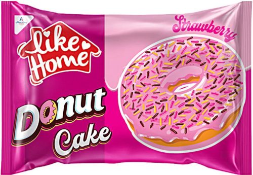 LIKE HOME Strawberry Donuts Cake 40g