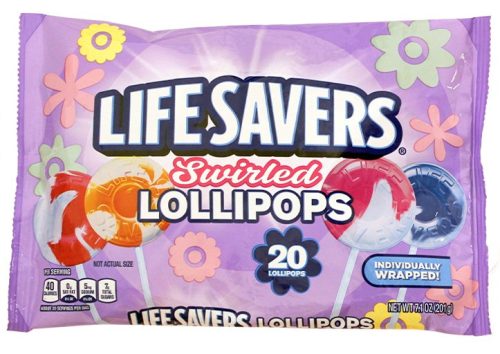 Lifesavers Swirled Lollipops 20db 201g