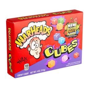 Warheads Cubes Sour Fruity Box 113g