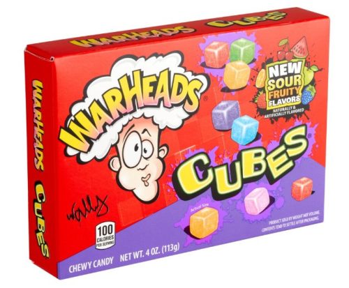 Warheads Cubes Sour Fruity Box 113g