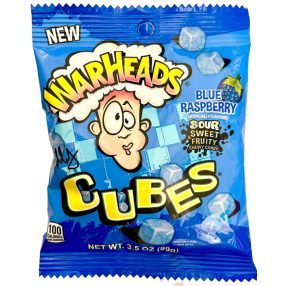   Warheads Cubes Blue Raspberry zacskós 99g / Minőségét megőrzi: 2026.05.31