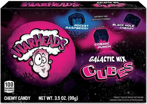 Warheads Cubes Sour Galactic 99g