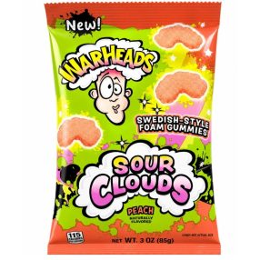 Warheads Sour Clouds Peach 85g