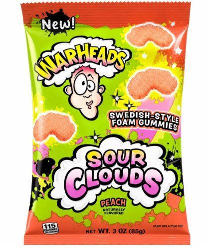 Warheads Sour Clouds Peach 85g