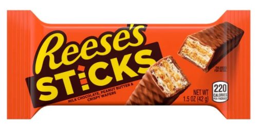 Reese's Sticks Tejcsokoládés-mogyoróvajas nápolyi szelet 42g 