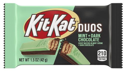 KIT KAT Duos Mint+Dark Chocolate Mentás-étcsokoládés nápolyi 42g