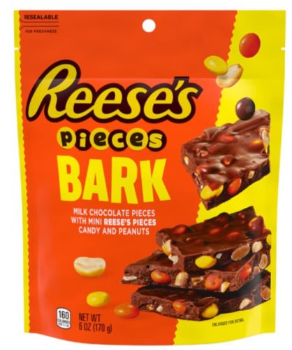 Reese's Pieces Bark Mogyoróvajas tejcsokoládé darabok drazséval 170g 