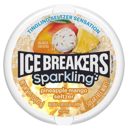 IceBreakers Sparkling Pineapple Mango Seltzer 42g