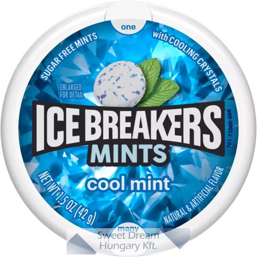 IceBreakers Coolmint Mentolos cukorka 42g