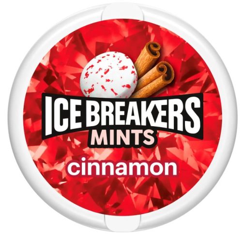 IceBreakers Cinnamon Mints Fahéjas cukorka 42g