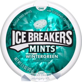 IceBreakers Wintergreen Mentolos cukorka 42g