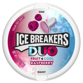 IceBreakers Duo Raspberry cukorka 36g