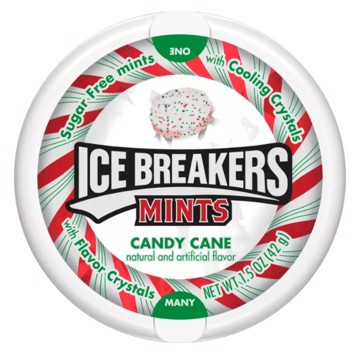 IceBreakers Candy Cane cukorka 42g