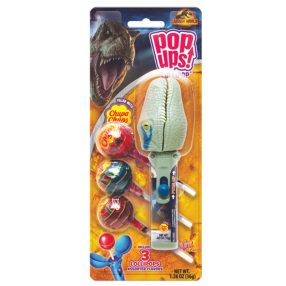 Chupa Chups Pop Ups Jurassic World Nyalóka 36g