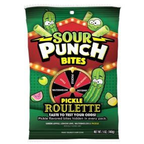 Sour Punch Pickle Roulette savanyú gumicukor 140g