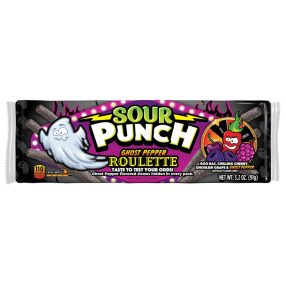 Sour Punch Ghost Pepper Roulette savanyú gumicukor 91g