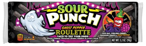 Sour Punch Ghost Pepper Roulette savanyú gumicukor 91g