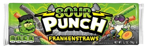 Sour Punch Frankenstraws savanyú gumicukor 91g