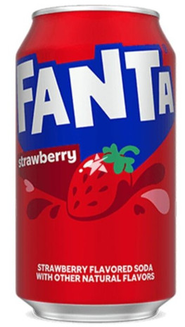 Fanta Strawberry szénsavas üdítő 355ml