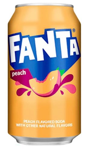 Fanta Peach Szénsavas üdítő 355ml