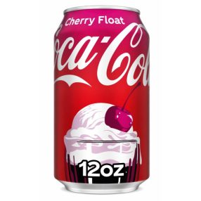 Coca Cola Cherry Float Szénsavas üdítő 355ml