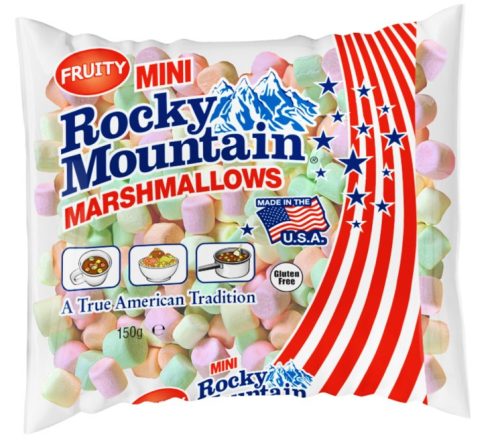 Rocky Mountain Marshmallows Fruity Mini 150g