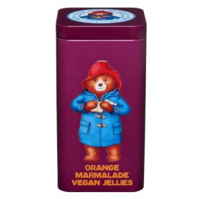   Paddington Mixed Vegan Jelllies Vegán zselécukorka fémdobozban 140g