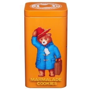   Paddington Orange Marmalade Cookies fémdobozban Narancsos keksz fémdobozban 100g