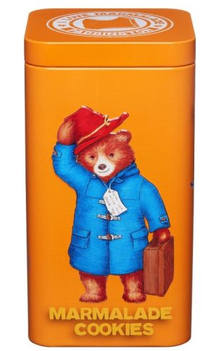 Paddington Orange Marmalade Cookies fémdobozban Narancsos keksz fémdobozban 100g