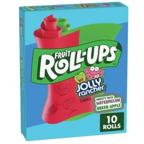 Fruit Roll-Ups Jolly Rancher 10 Rolls 141g