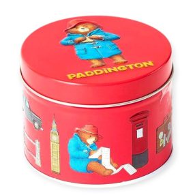   Paddington Fruit Flavoured Vegan Gummy Sweets Gumicukor fémdobozban 120g