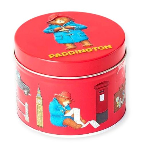 Paddington Fruit Flavoured Vegan Gummy Sweets Gumicukor fémdobozban 120g