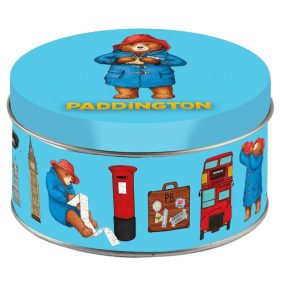   Paddington Milk Chocolate Buttons Tejcsokoládé korongok fémdobozban 120g