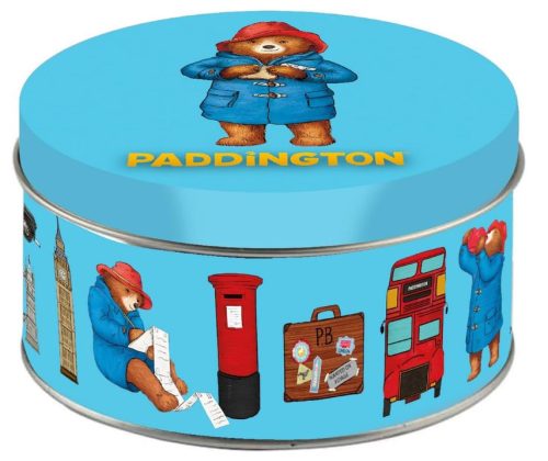 Paddington Milk Chocolate Buttons Tejcsokoládé korongok fémdobozban 120g