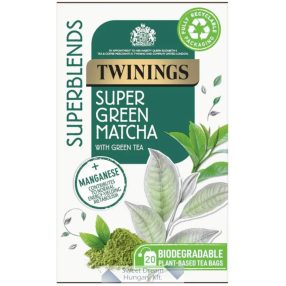 Twinings Superblends Super Green Matcha 20 filter, 40g