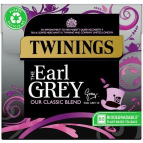 Twinings Earl Grey Tea, 80 filter, 200g