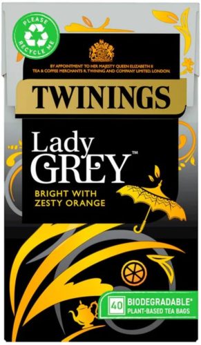 Twinings Lady Grey Tea, 40 filter, 100g