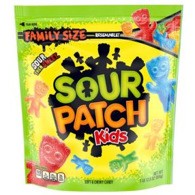   Sour Patch Kids Family Size savanyú gumicukor 816g / Minőségét megőrzi: 2026.05.19