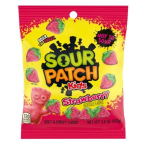 Sour Patch Kids Strawberry Savanyú gumicukor 105g
