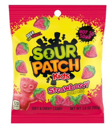 Sour Patch Kids Strawberry Savanyú gumicukor 105g