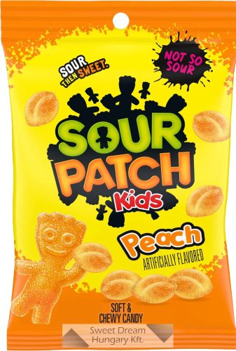 Sour Patch Kids Peach Savanyú gumicukor 105g