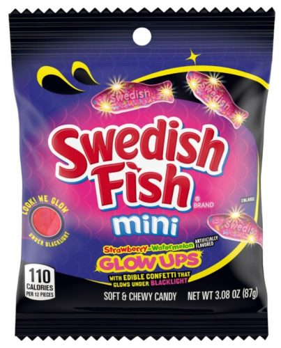 Swedish Fish Mini Glow Ups Gumicukor 87g