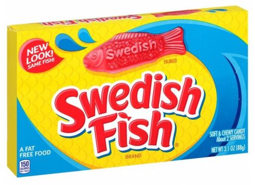 Swedish Fish Original Box Gumicukor 88g