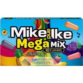 Mike and Ike Mega Mix Cukorka válogatás 120g