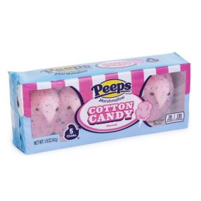 Peeps Chicks Cotton Candy 5 Pack 43g
