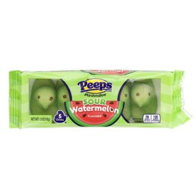 Peeps Chicks Sour Watermelon 5 Pack 43g