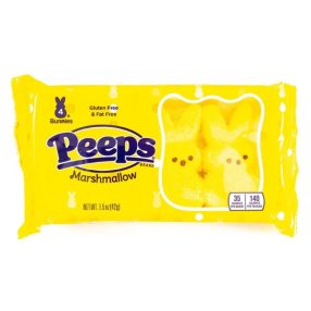 Peeps Bunnies Yellow 4 Pack 42g